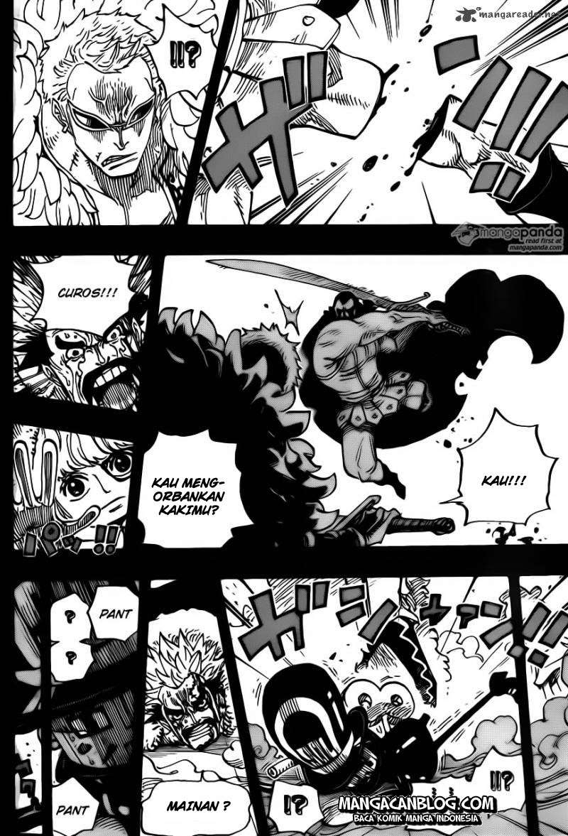 One Piece Chapter 742 Gambar 13