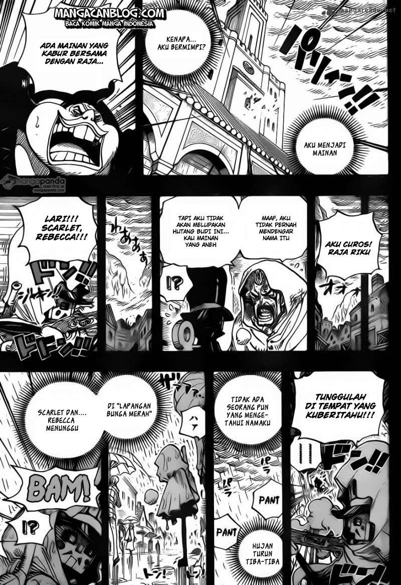 One Piece Chapter 742 Gambar 14