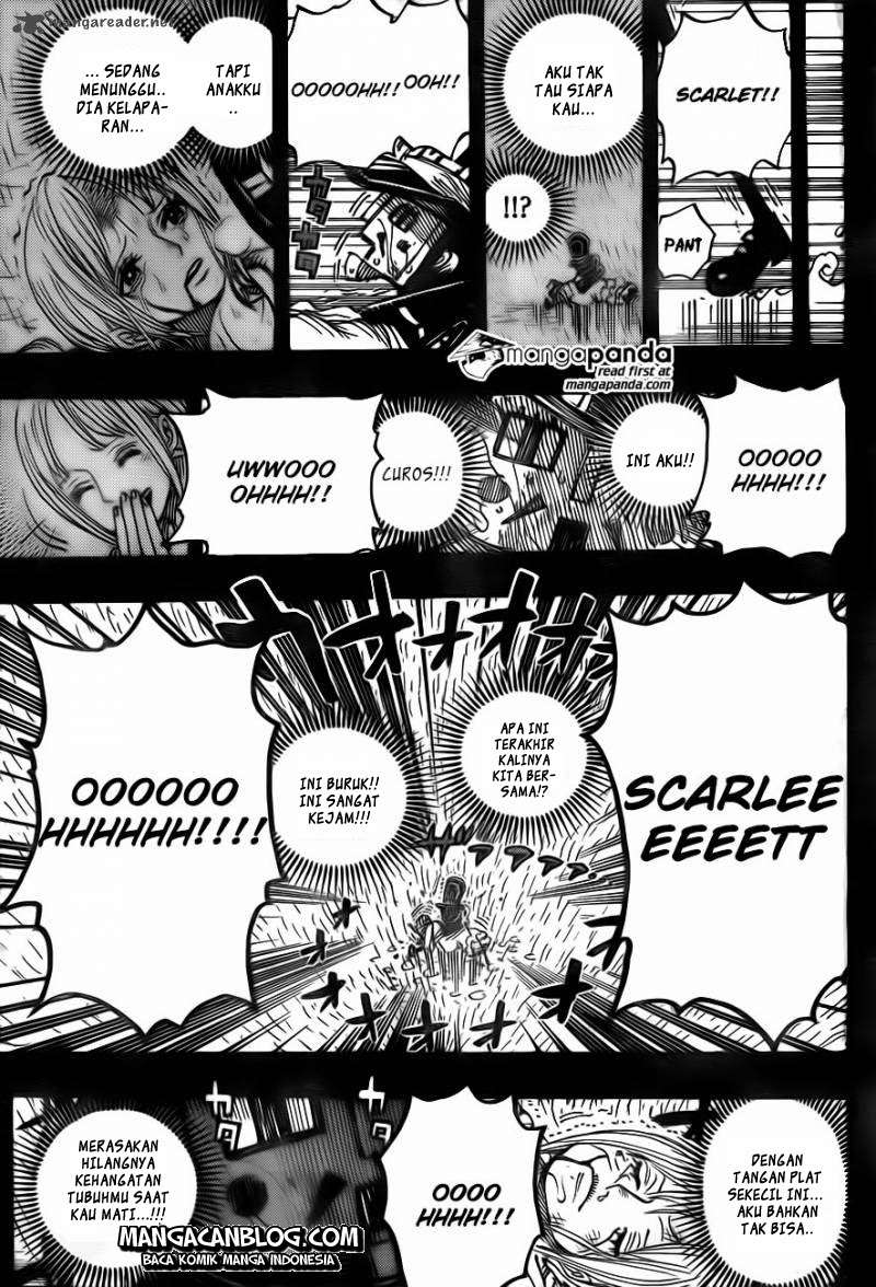 One Piece Chapter 742 Gambar 16