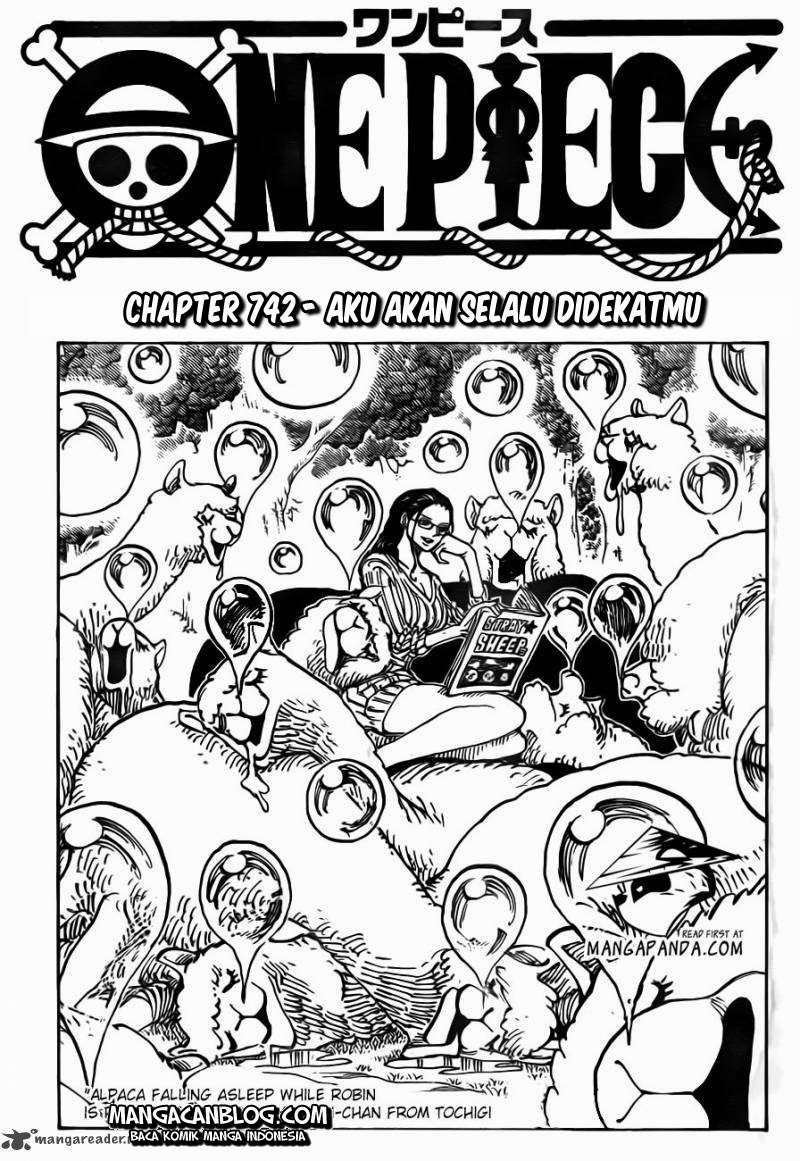 One Piece Chapter 742 Gambar 4