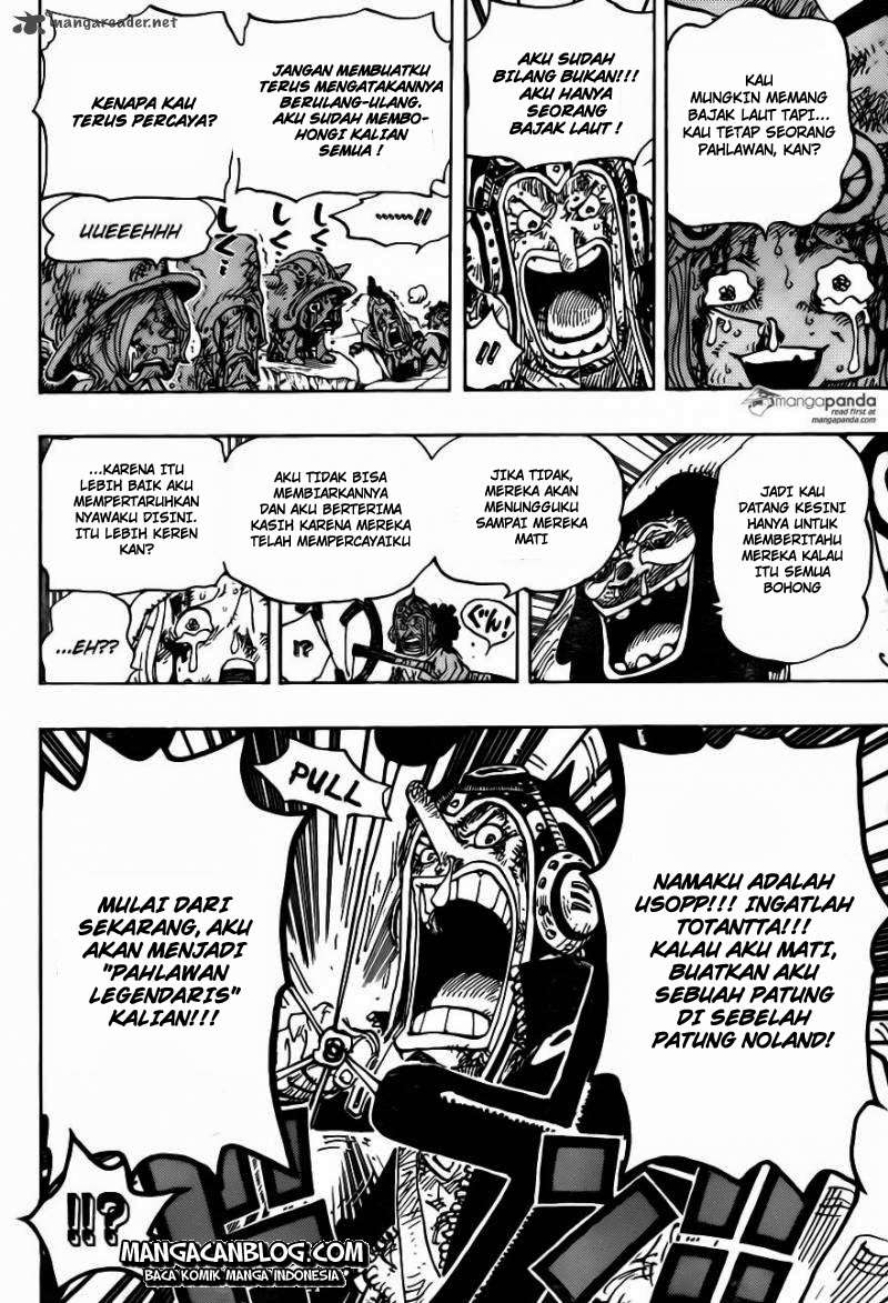 One Piece Chapter 741 Gambar 12