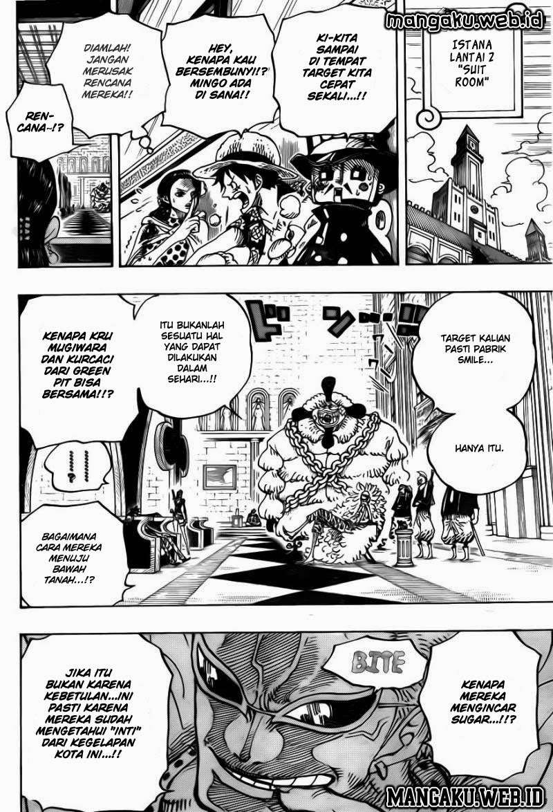 One Piece Chapter 740 Gambar 17