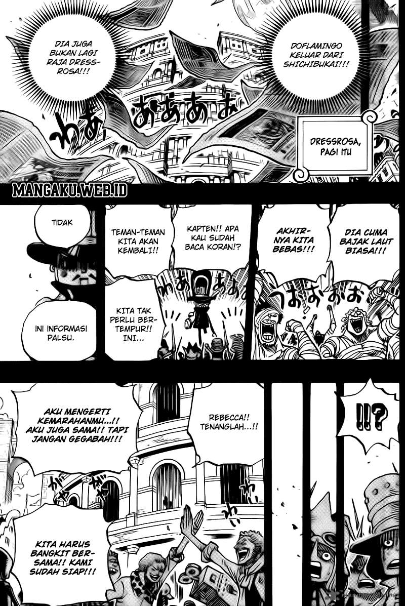 One Piece Chapter 739 Gambar 10