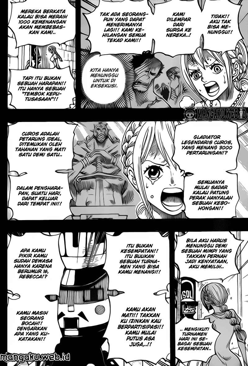 One Piece Chapter 739 Gambar 11