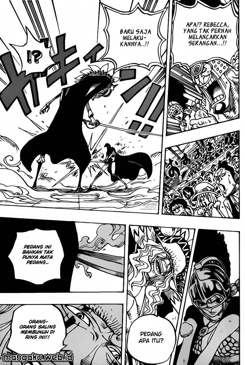 One Piece Chapter 739 Gambar 14