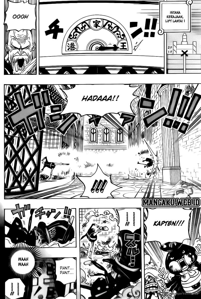 One Piece Chapter 739 Gambar 9