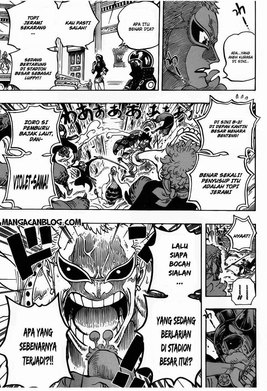 One Piece Chapter 736 Gambar 16