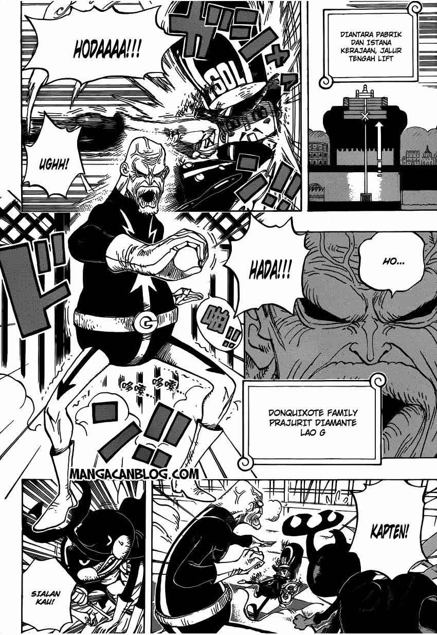 One Piece Chapter 736 Gambar 17