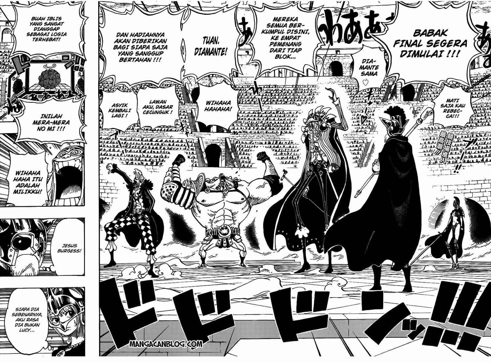 One Piece Chapter 736 Gambar 5