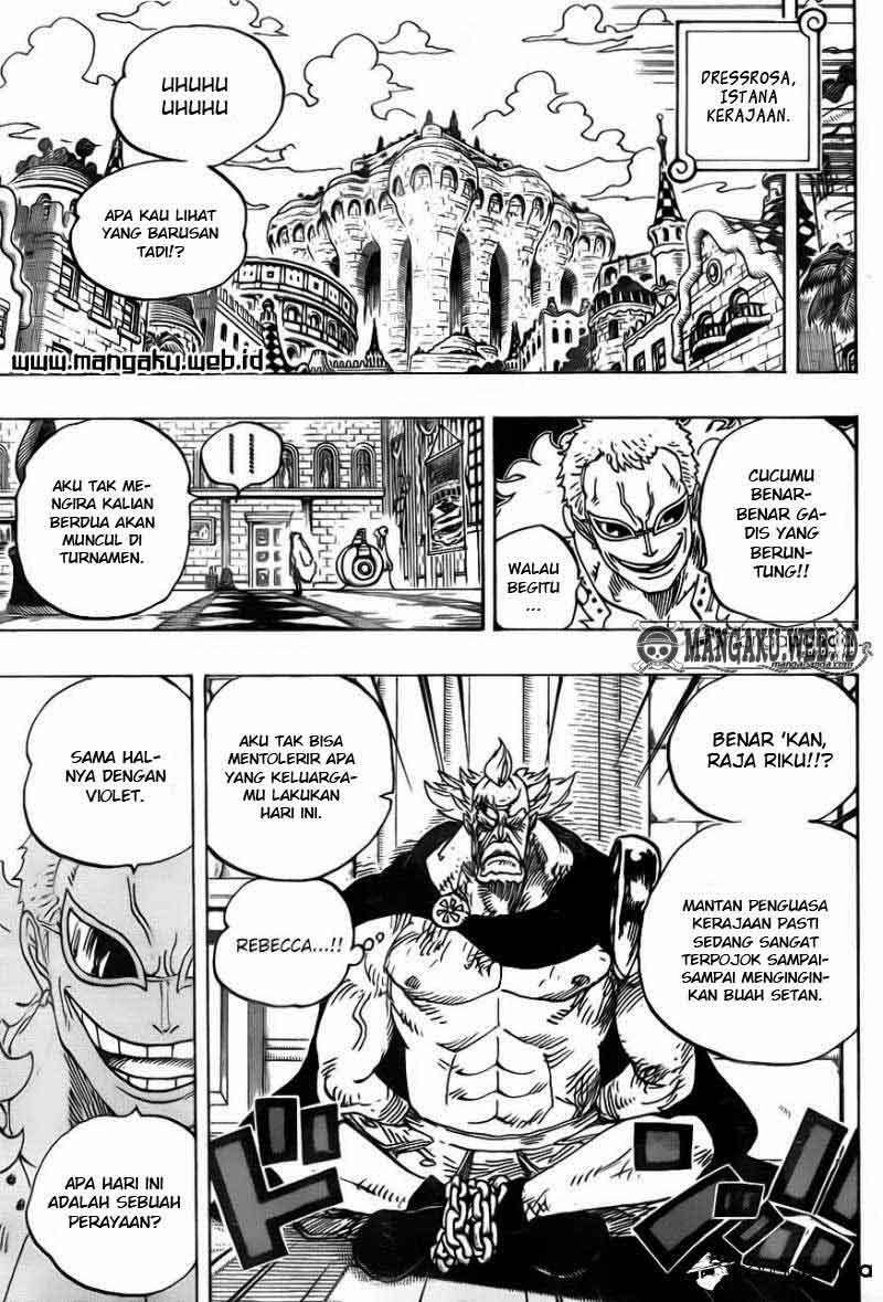 One Piece Chapter 734 Gambar 15