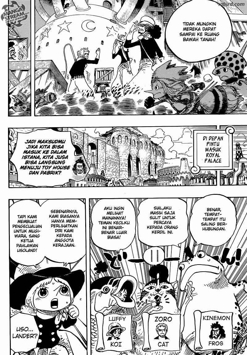 One Piece Chapter 734 Gambar 18