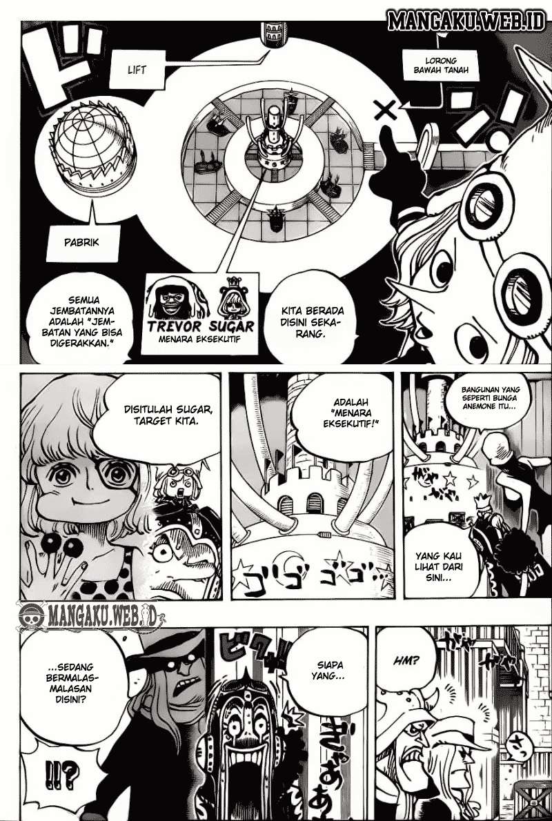 One Piece Chapter 733 Gambar 8