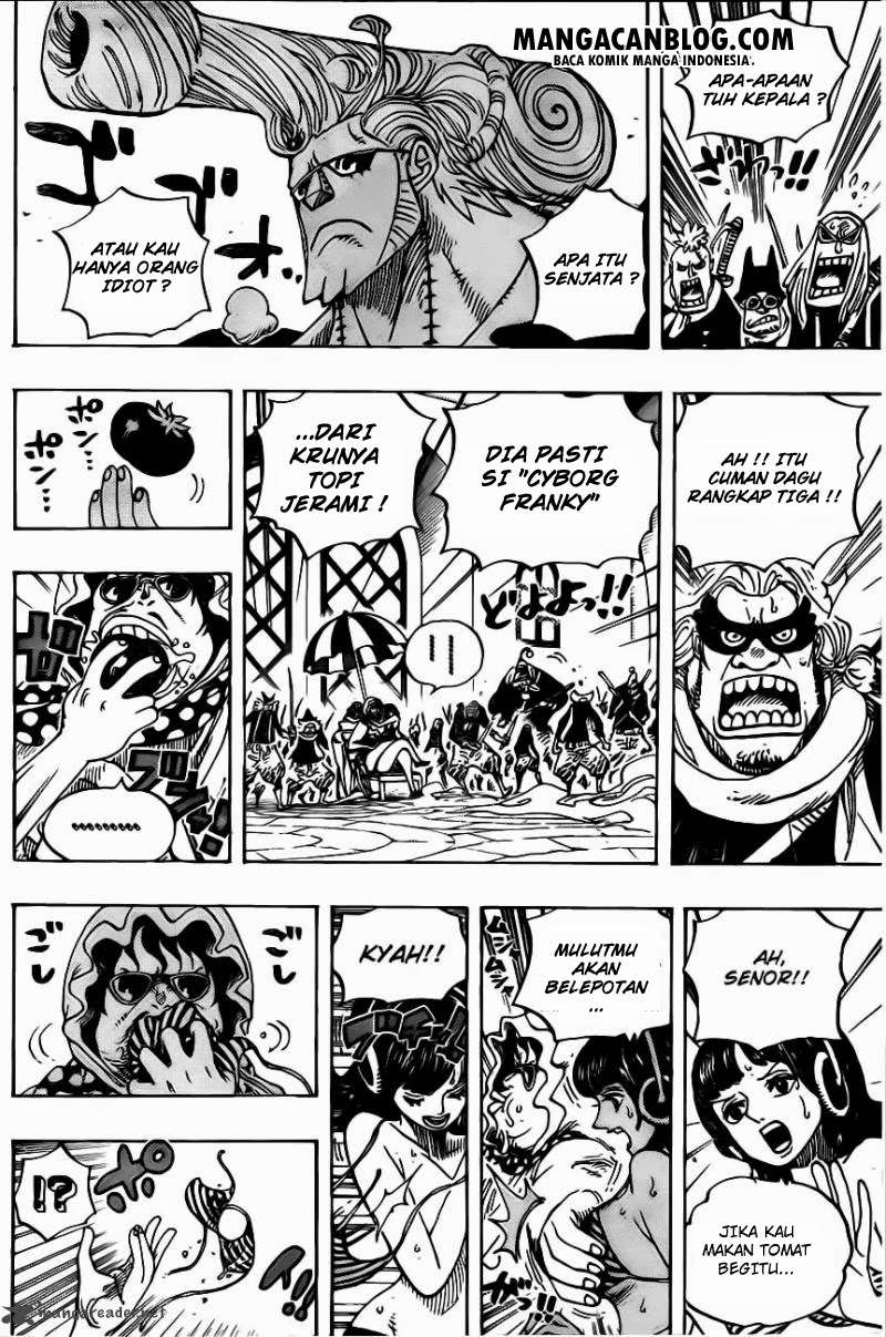 One Piece Chapter 732 Gambar 9
