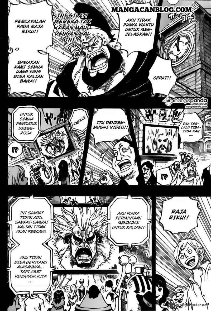 One Piece Chapter 727 Gambar 13