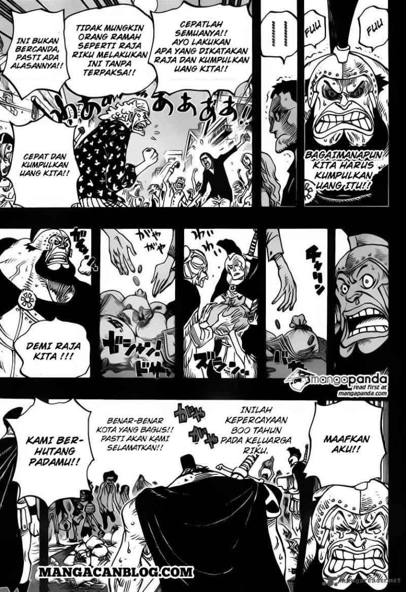 One Piece Chapter 727 Gambar 16