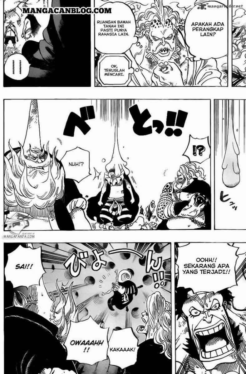 One Piece Chapter 726 Gambar 11