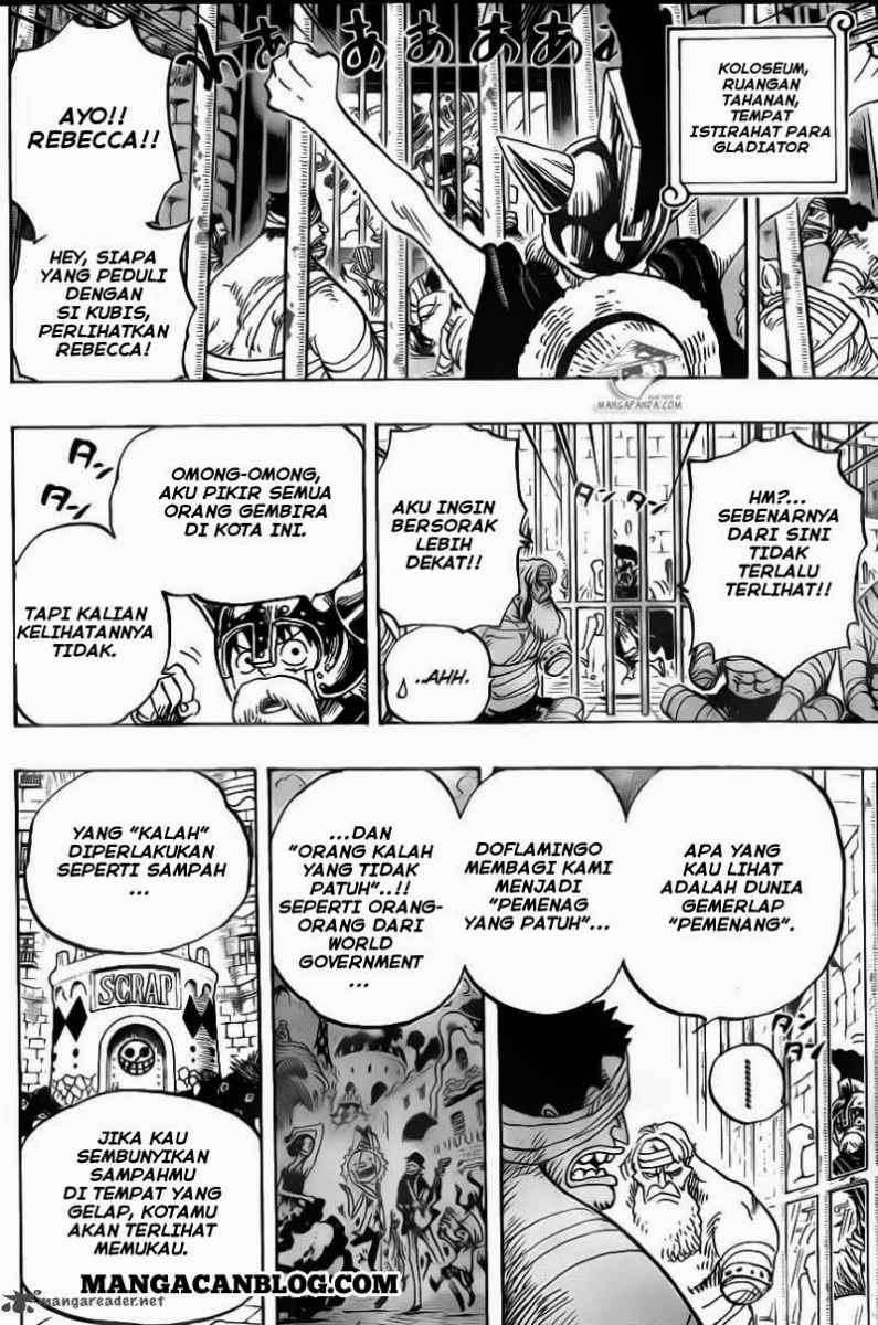 One Piece Chapter 726 Gambar 13