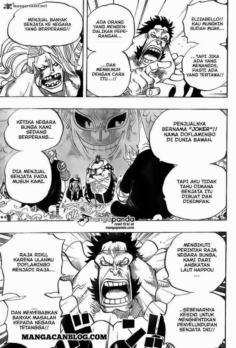 One Piece Chapter 726 Gambar 8