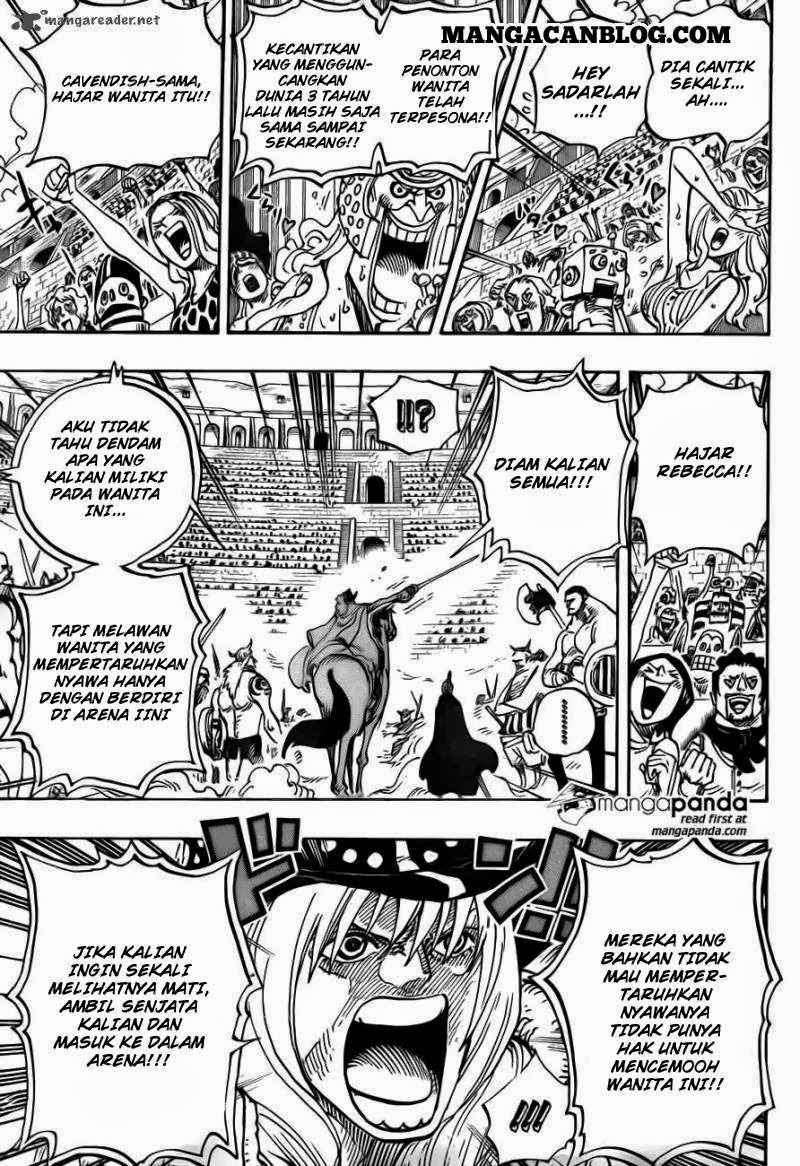 One Piece Chapter 722 Gambar 6