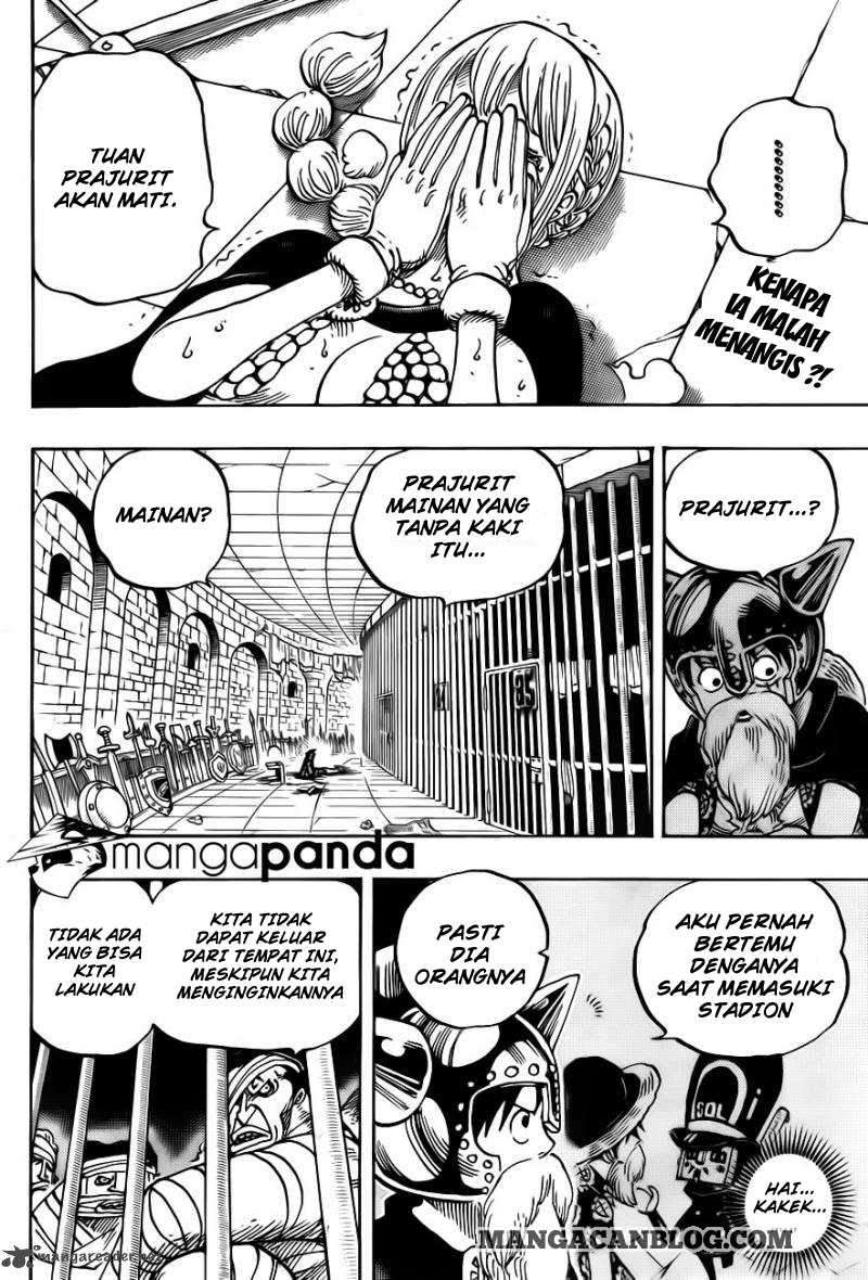 One Piece Chapter 721 Gambar 3
