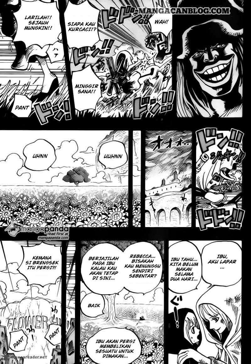 One Piece Chapter 721 Gambar 8