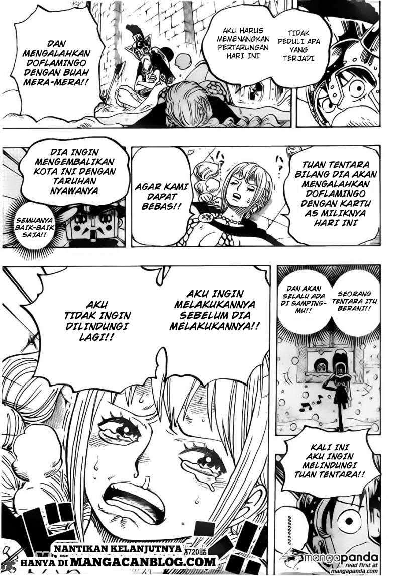 One Piece Chapter 720 Gambar 20