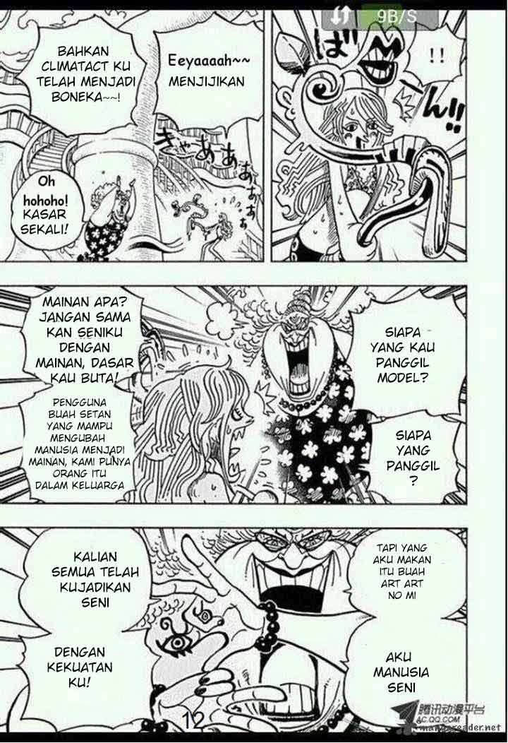 One Piece Chapter 718 Gambar 14