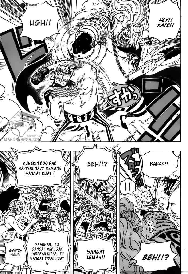 One Piece Chapter 715 Gambar 15