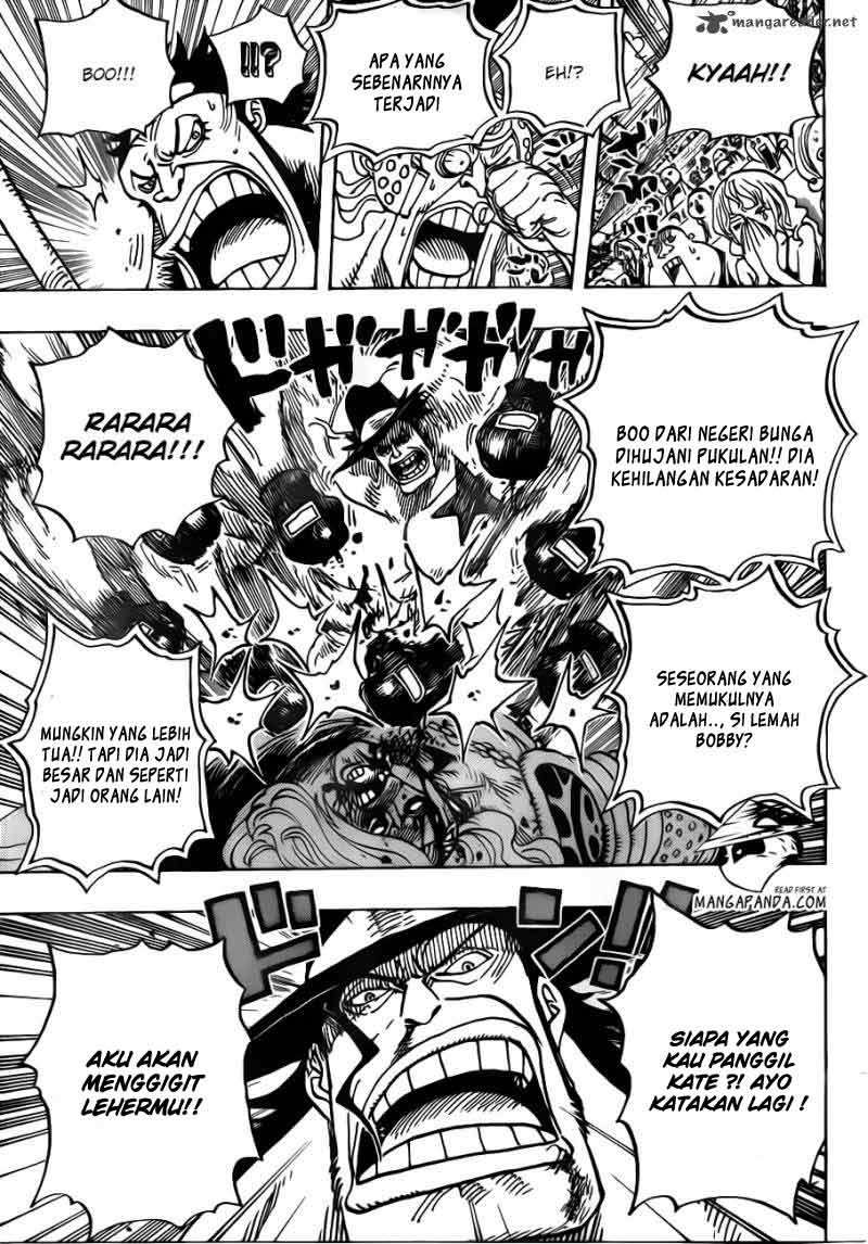 One Piece Chapter 715 Gambar 17