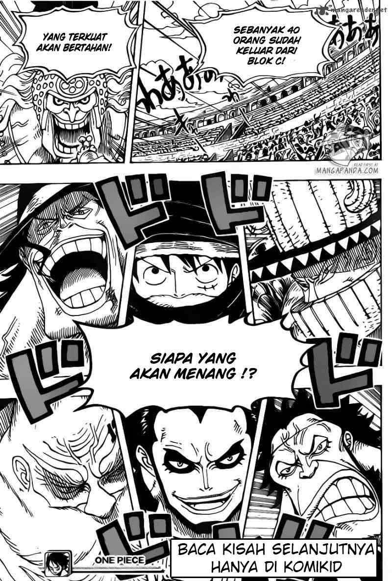 One Piece Chapter 715 Gambar 19