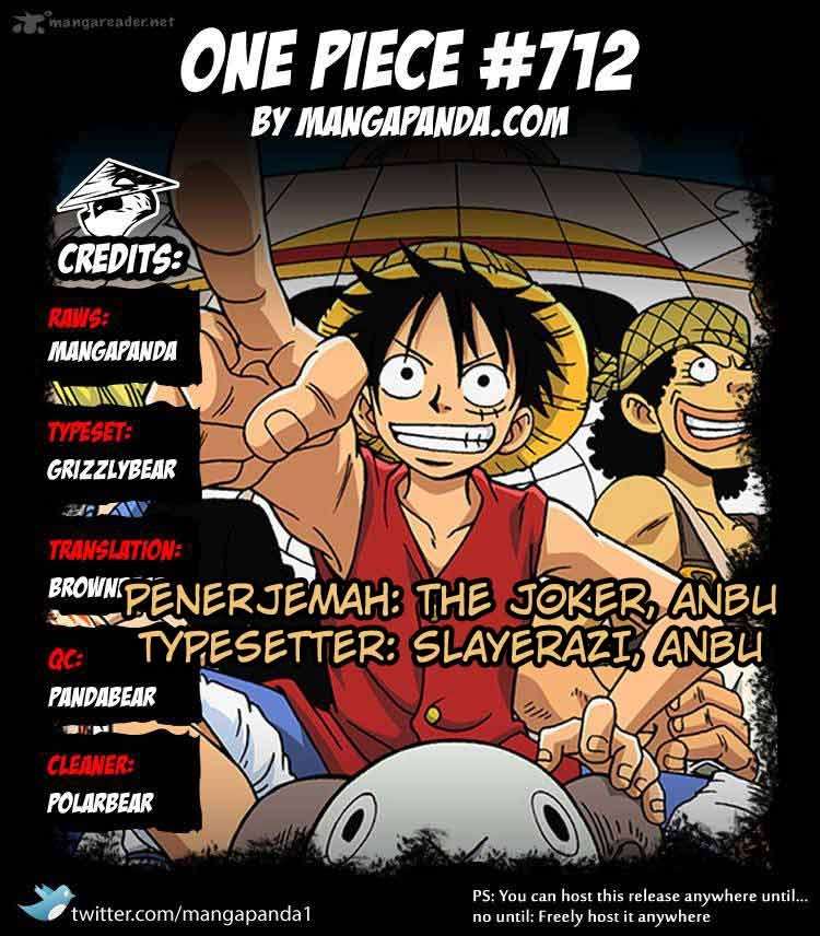 Baca Komik One Piece Chapter 712 Gambar 1