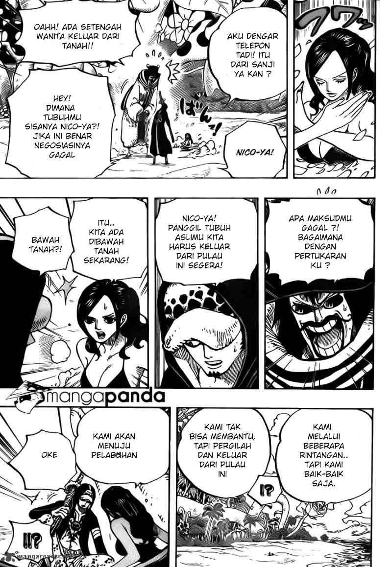 One Piece Chapter 712 Gambar 15