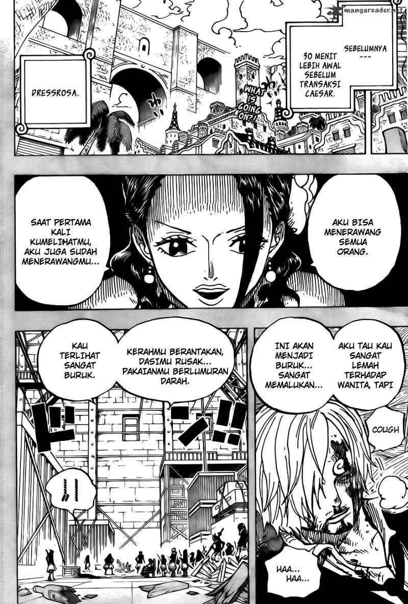 One Piece Chapter 712 Gambar 4