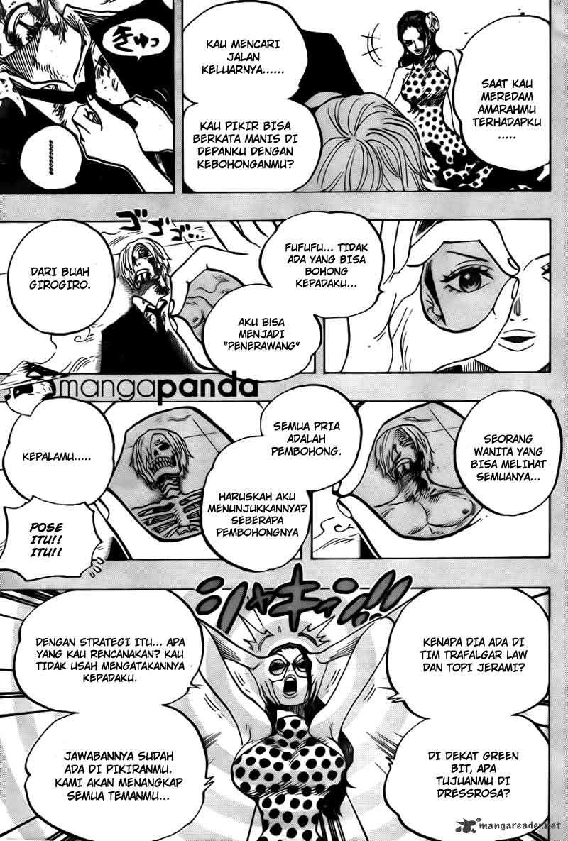 One Piece Chapter 712 Gambar 7