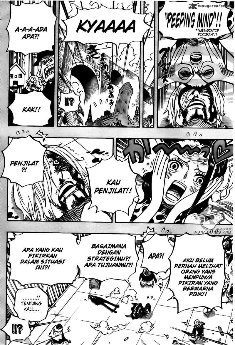 One Piece Chapter 712 Gambar 8