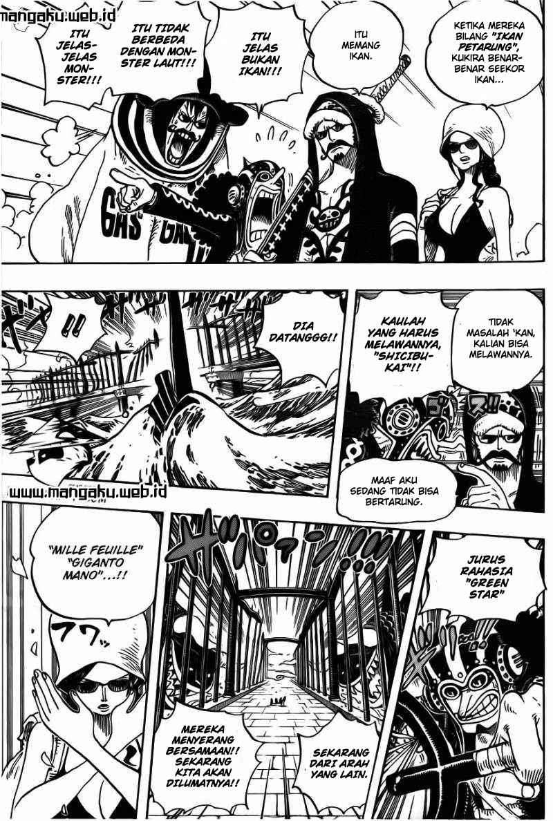 One Piece Chapter 710 Gambar 6