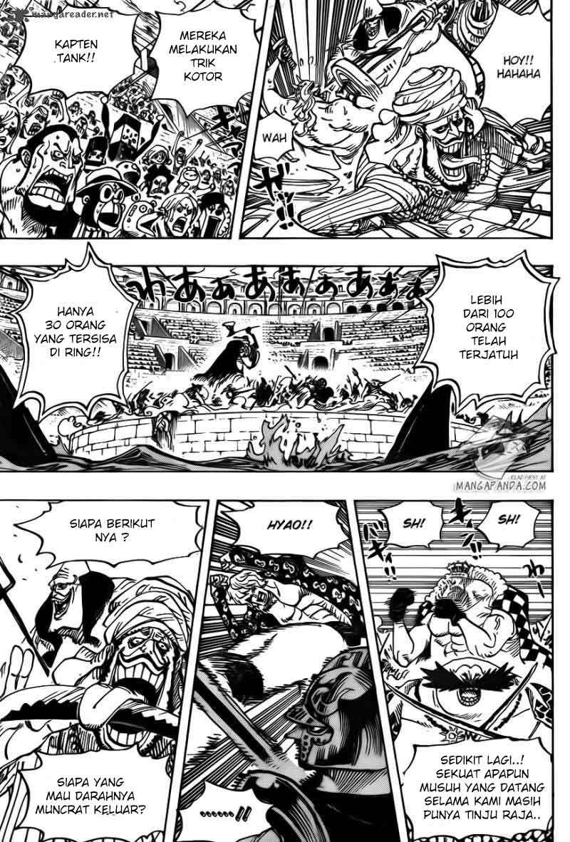 One Piece Chapter 708 Gambar 13
