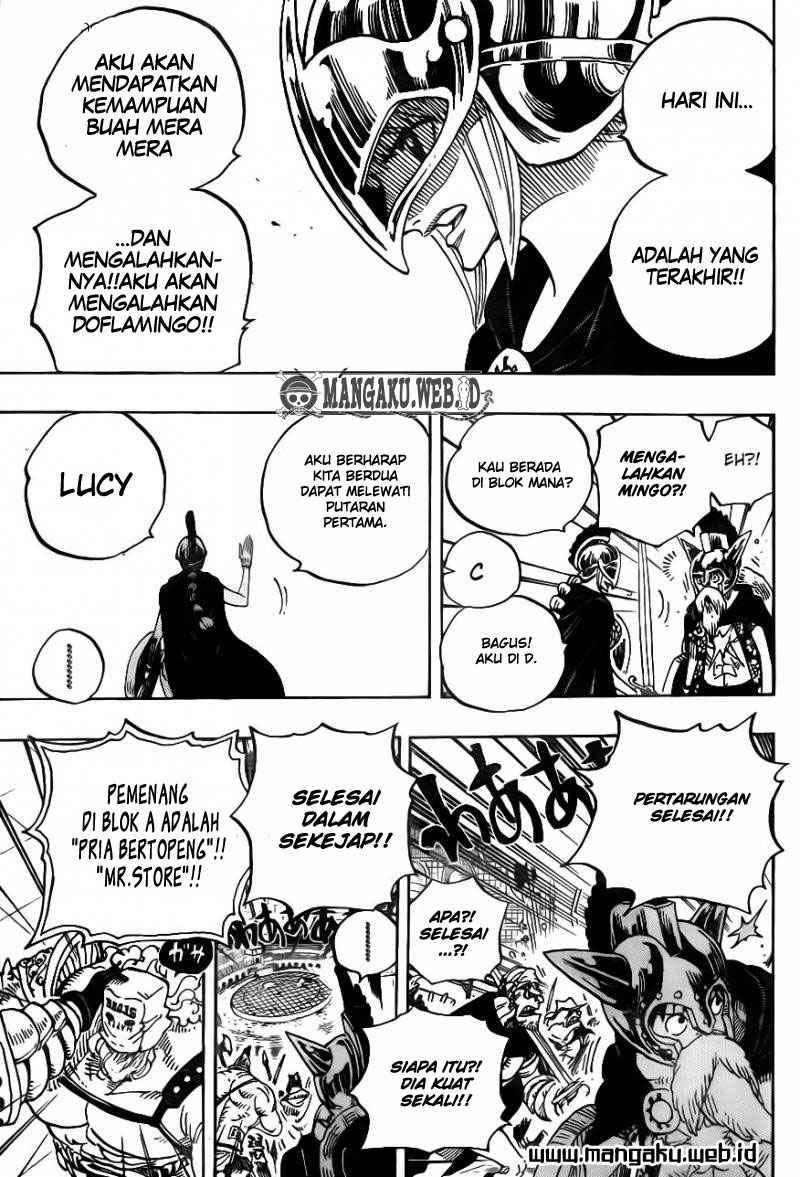 One Piece Chapter 704 Gambar 19