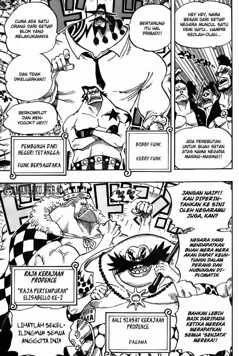 One Piece Chapter 704 Gambar 7