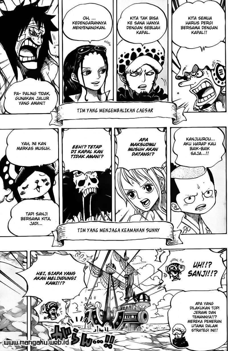 One Piece Chapter 701 Gambar 8