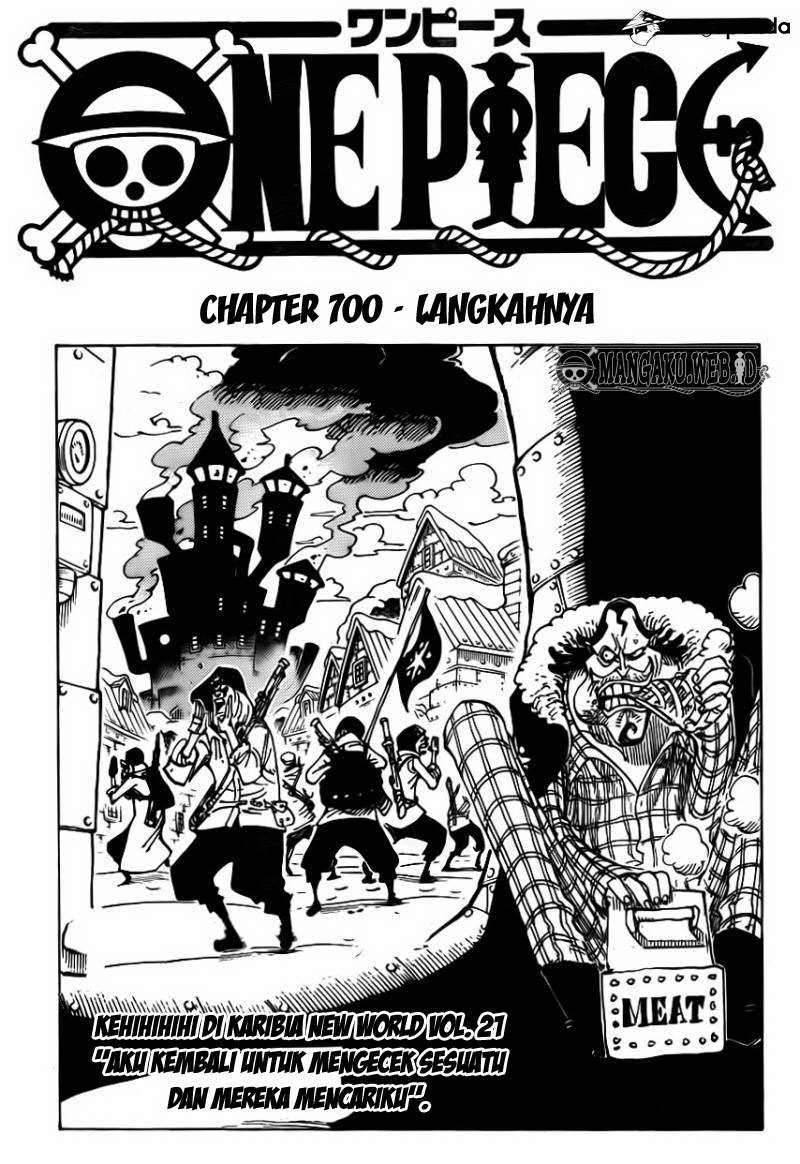 One Piece Chapter 700 Gambar 4