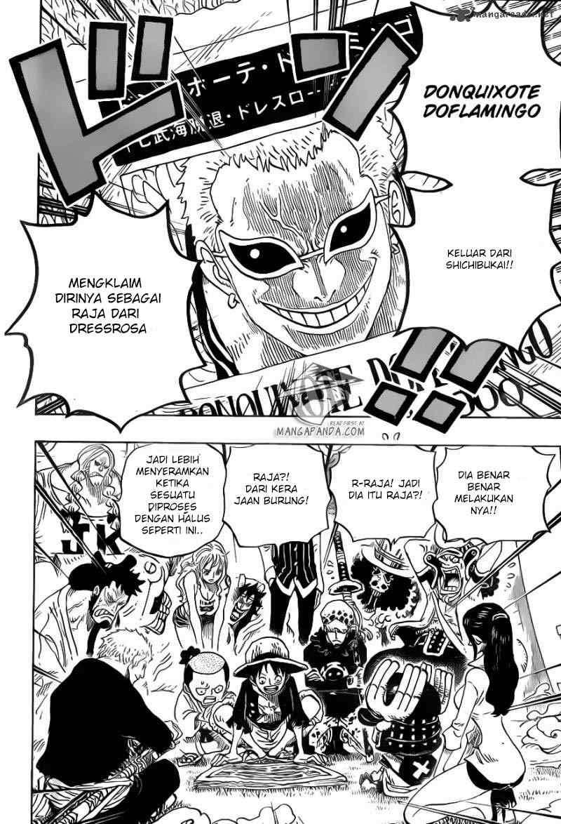 One Piece Chapter 699 Gambar 17