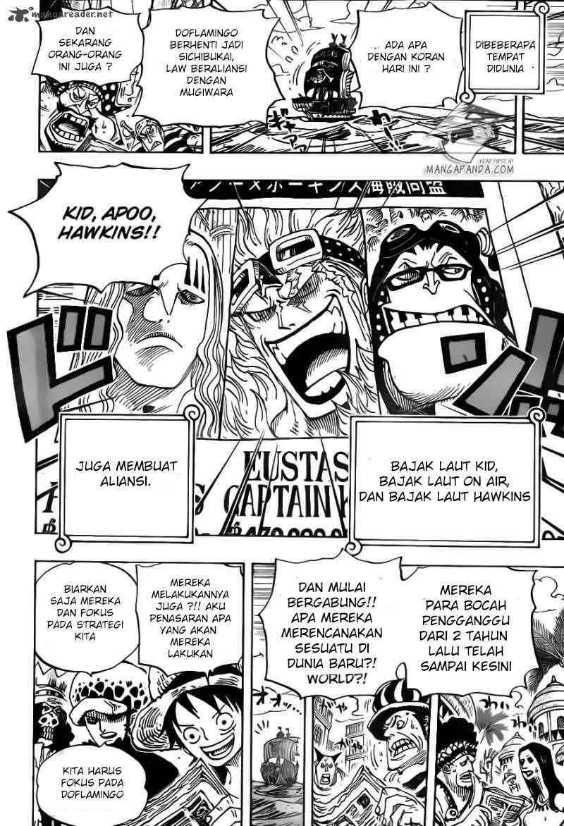 One Piece Chapter 699 Gambar 19