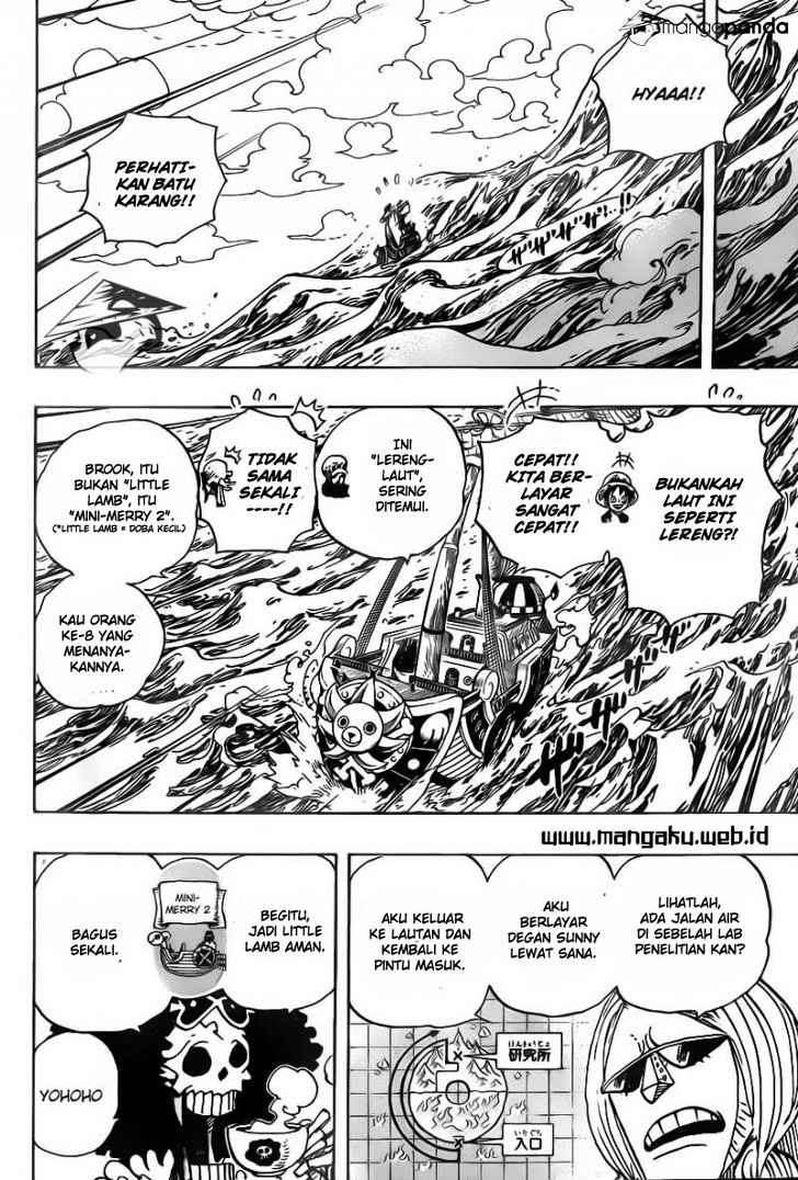 One Piece Chapter 698 Gambar 11