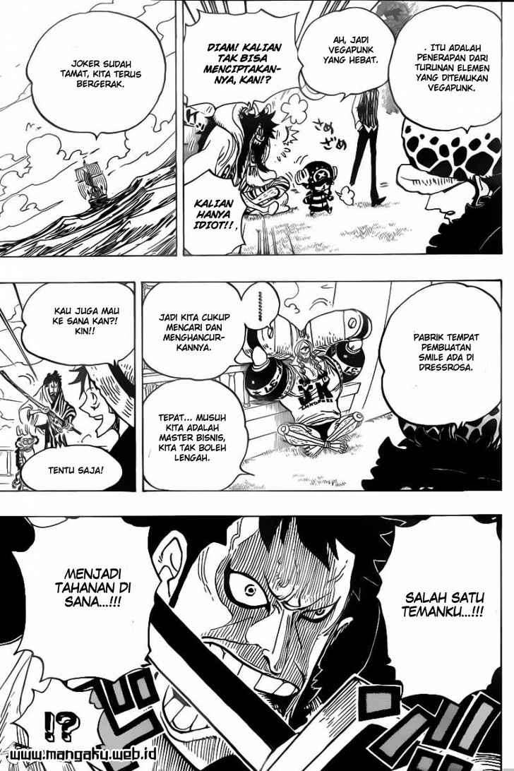 One Piece Chapter 698 Gambar 18