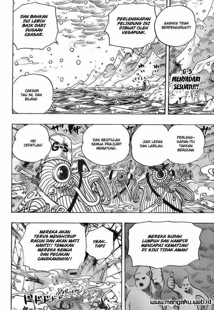 One Piece Chapter 698 Gambar 3