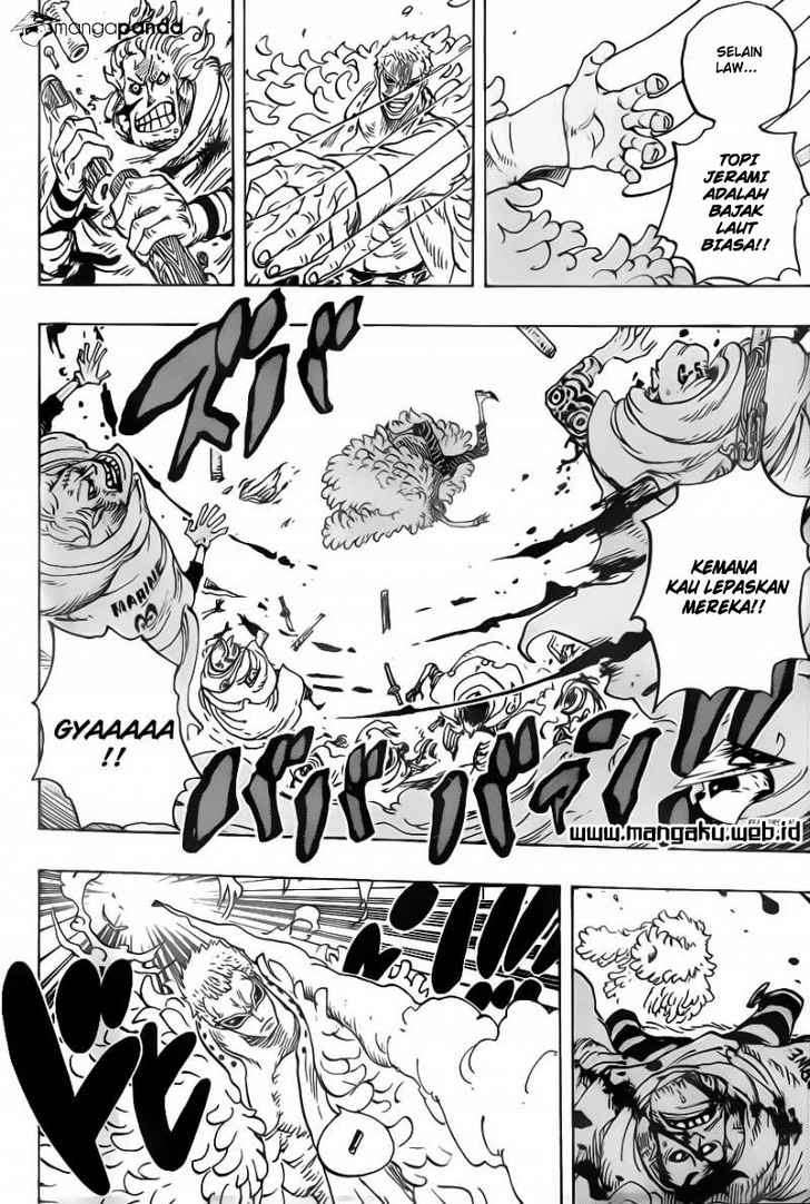 One Piece Chapter 698 Gambar 9