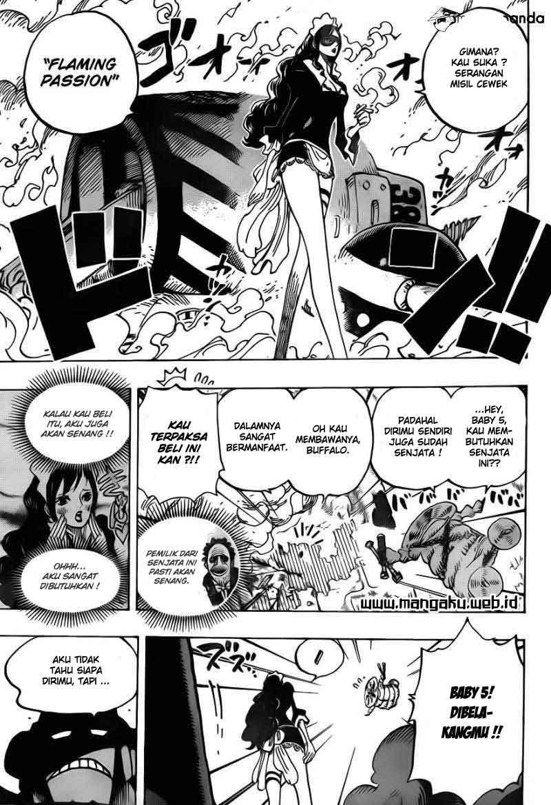 One Piece Chapter 694 Gambar 4