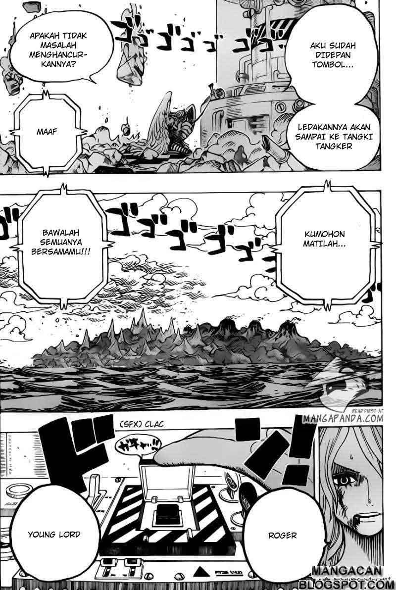 One Piece Chapter 693 Gambar 15