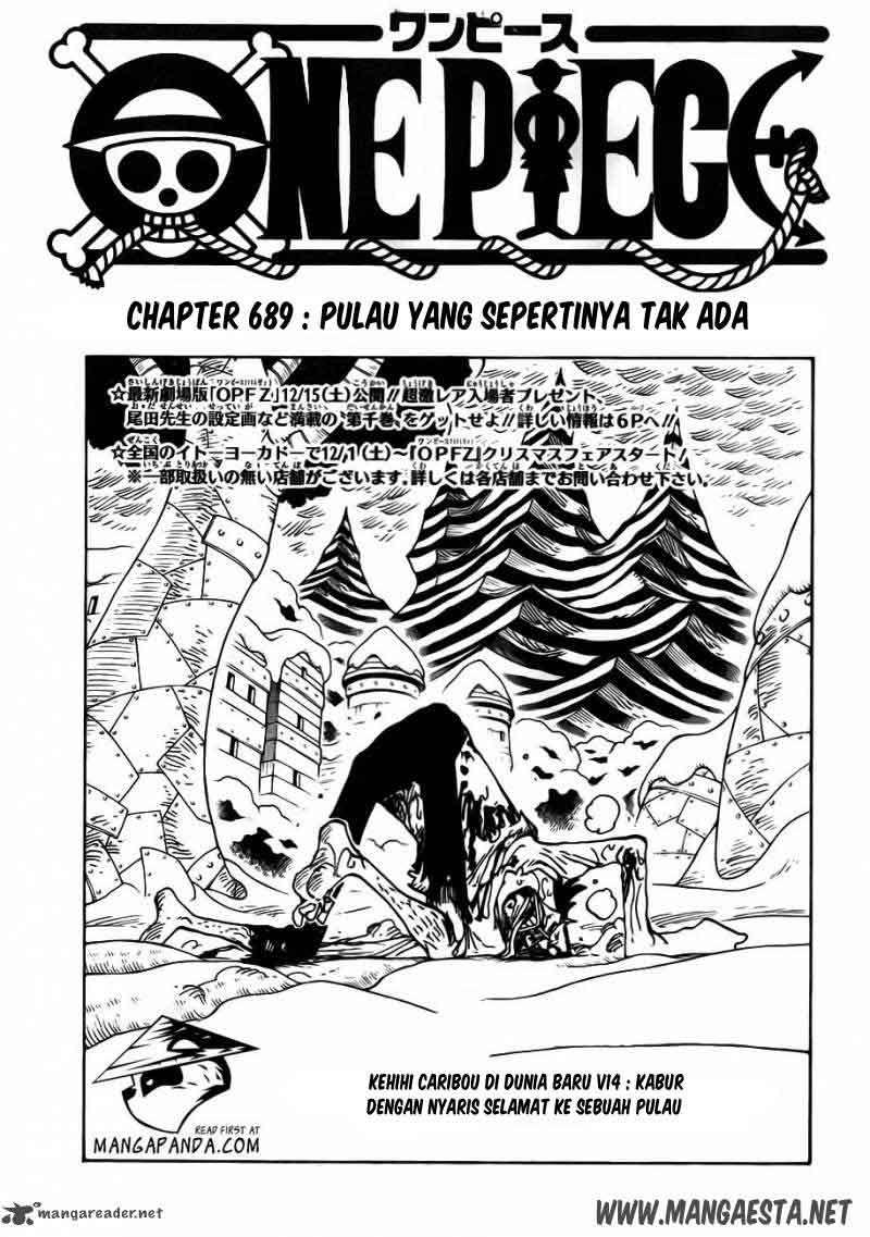 Baca Komik One Piece Chapter 689 Gambar 1